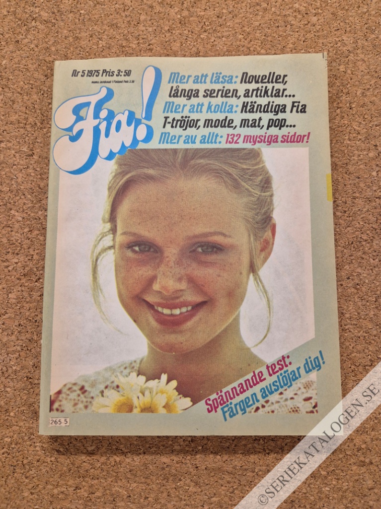 Framsida på Fia! #5 (1975)