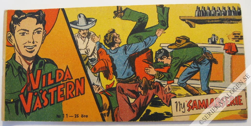 Framsida på Vilda Västern #11 (1957)