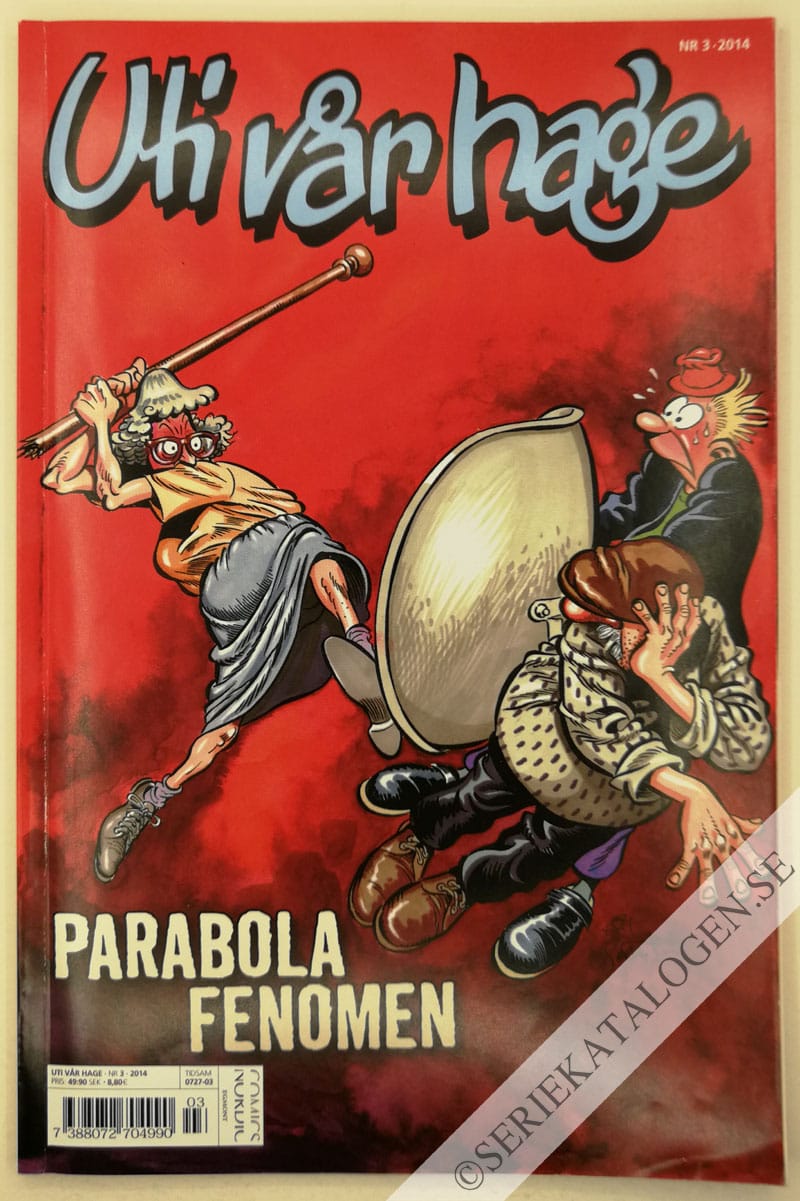Framsida på Uti vår hage #3 - Parabola fenomen (2014)