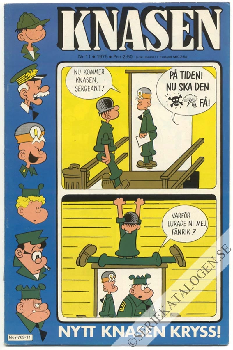 Framsida på Knasen #11 (1975)