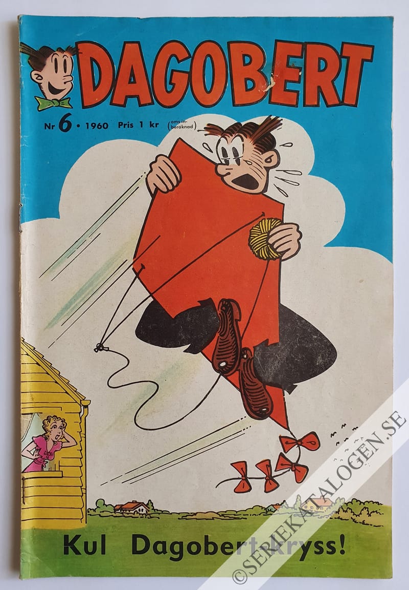 Framsida på Dagobert #6 (1960)
