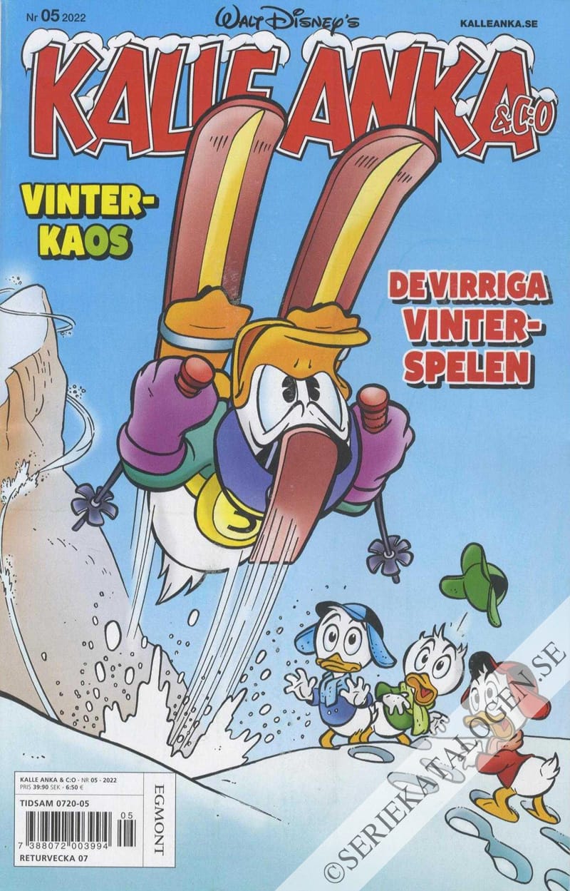 Framsida på Kalle Anka & C:o #5 (2022)