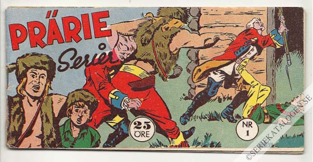 Framsida på Prärie-serier #1 (1957)