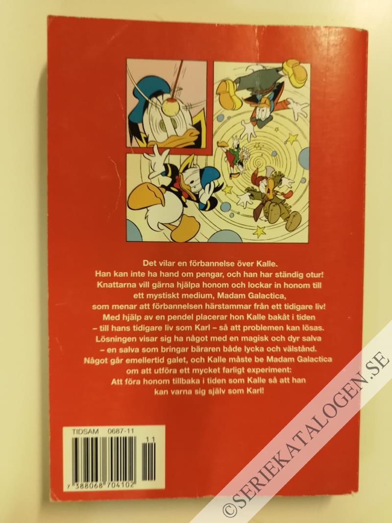 Baksida på Ett tidigare liv (2002)
