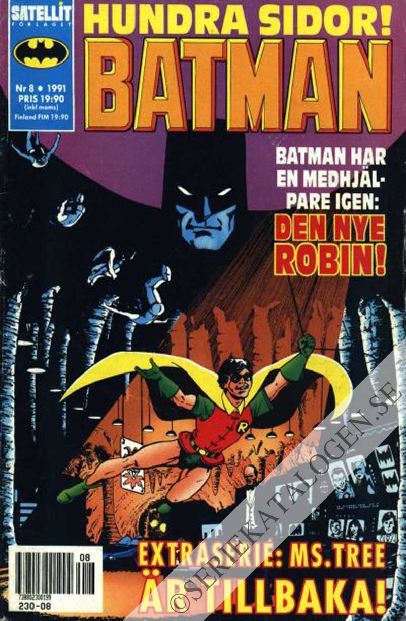 Framsida på Batman #8 (1991)