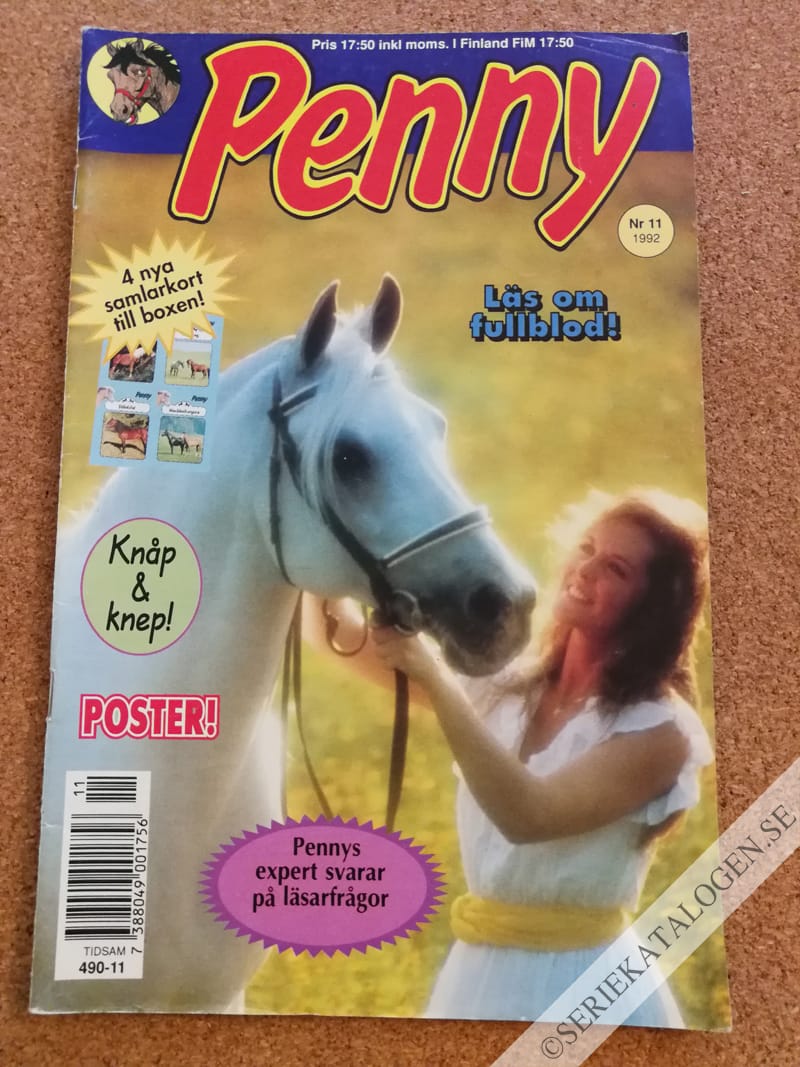 Framsida på Penny #11 (1992)