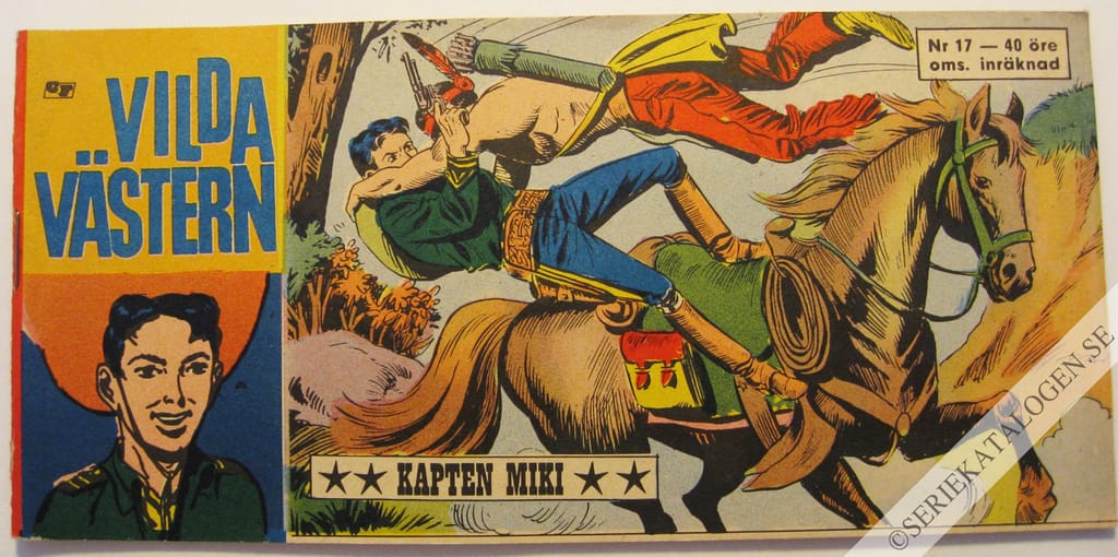 Framsida på Vilda Västern #17 (1964)