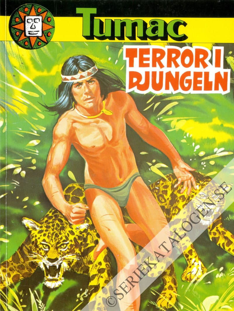 Framsida på Terror i djungeln (1982)