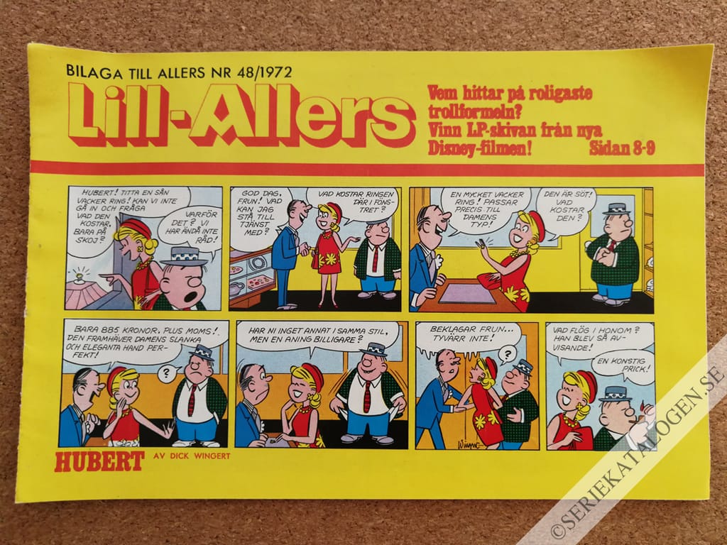 Framsida på Lill-Allers #48 (1972)