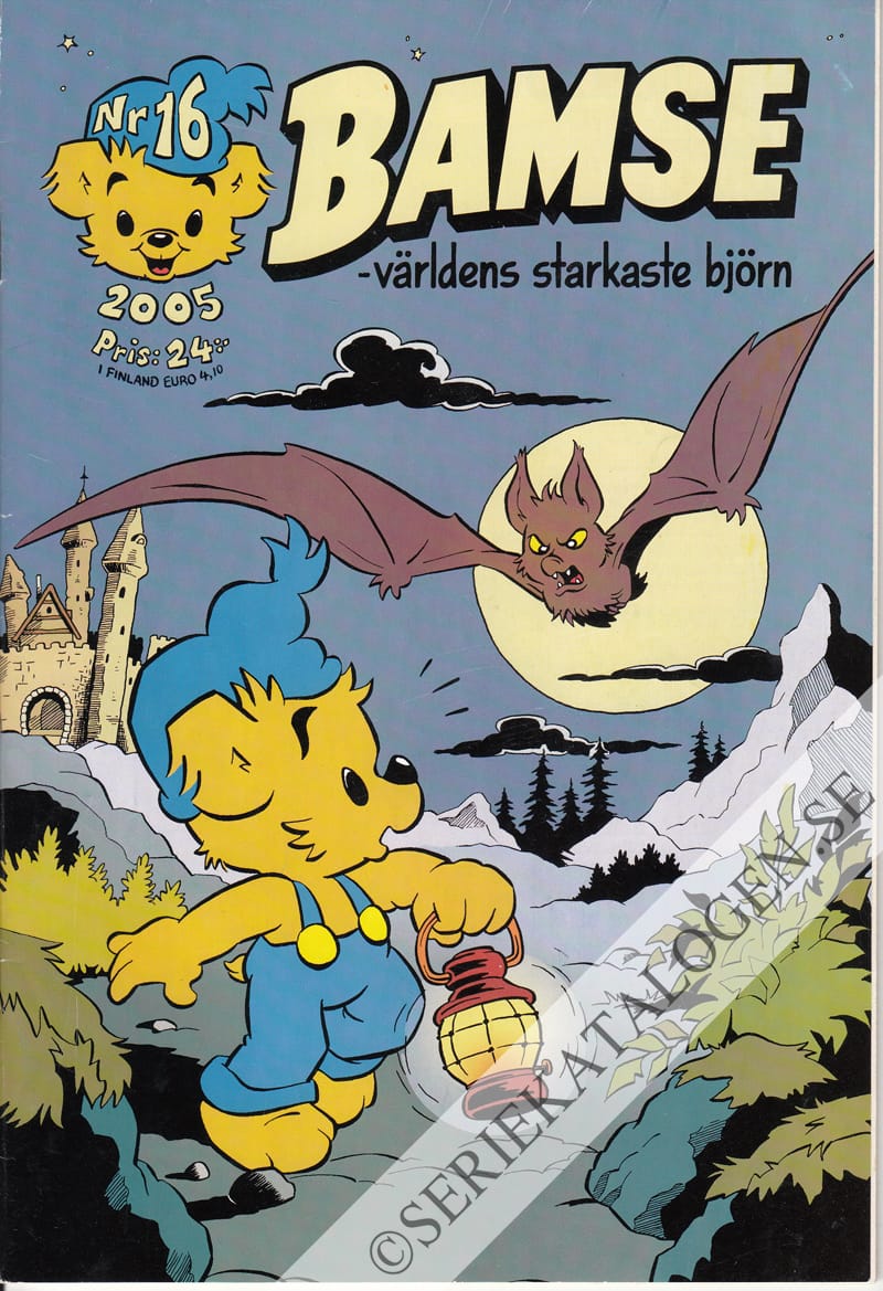 Framsida på Bamse #16 (2005)