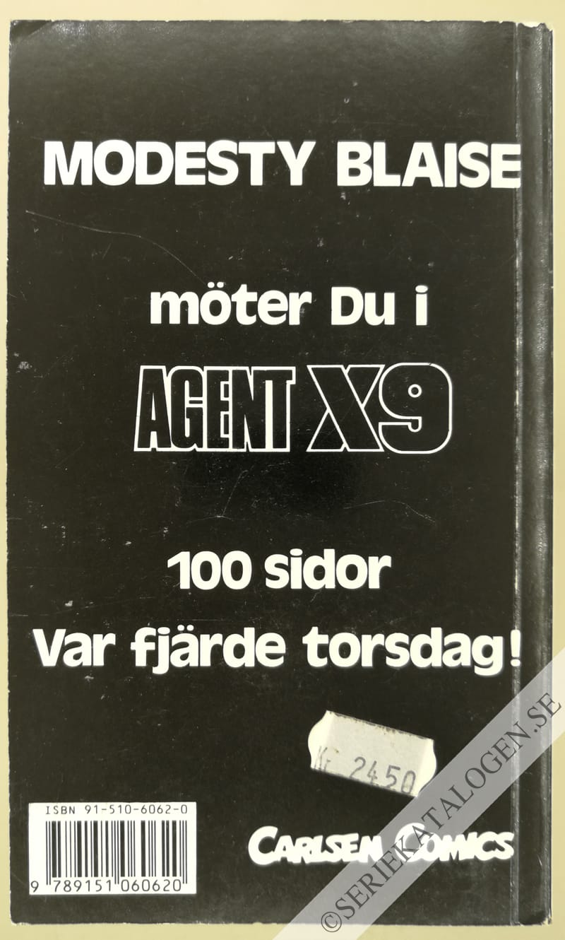 Baksida på Operation Adam och Eva (1990)