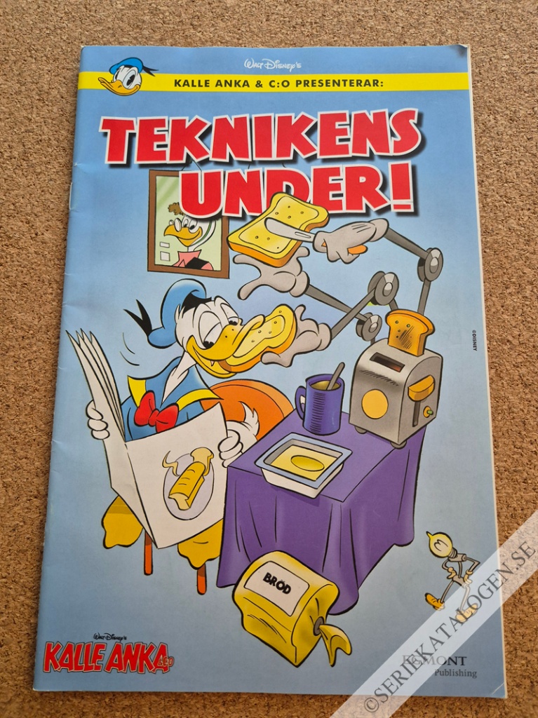 Framsida på Kalle Anka & C:o presenterar (Kalle Anka & C:o Megapåse) Teknikens under! (2021)