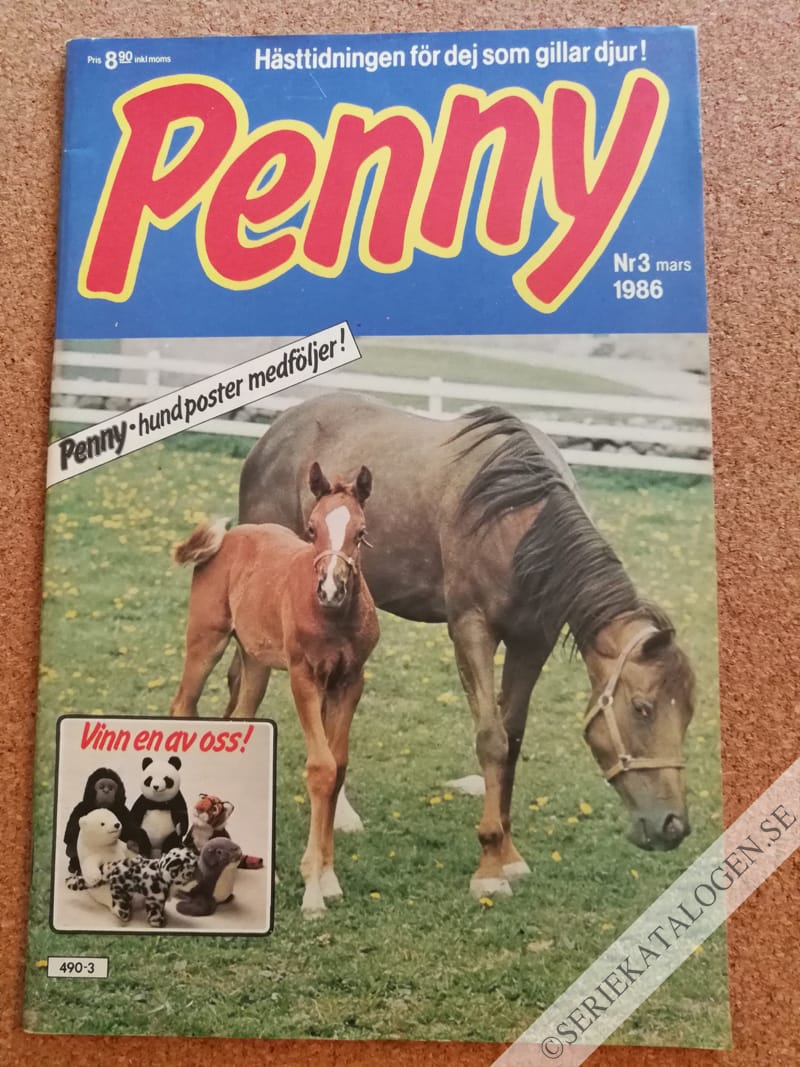 Framsida på Penny #3 (1986)
