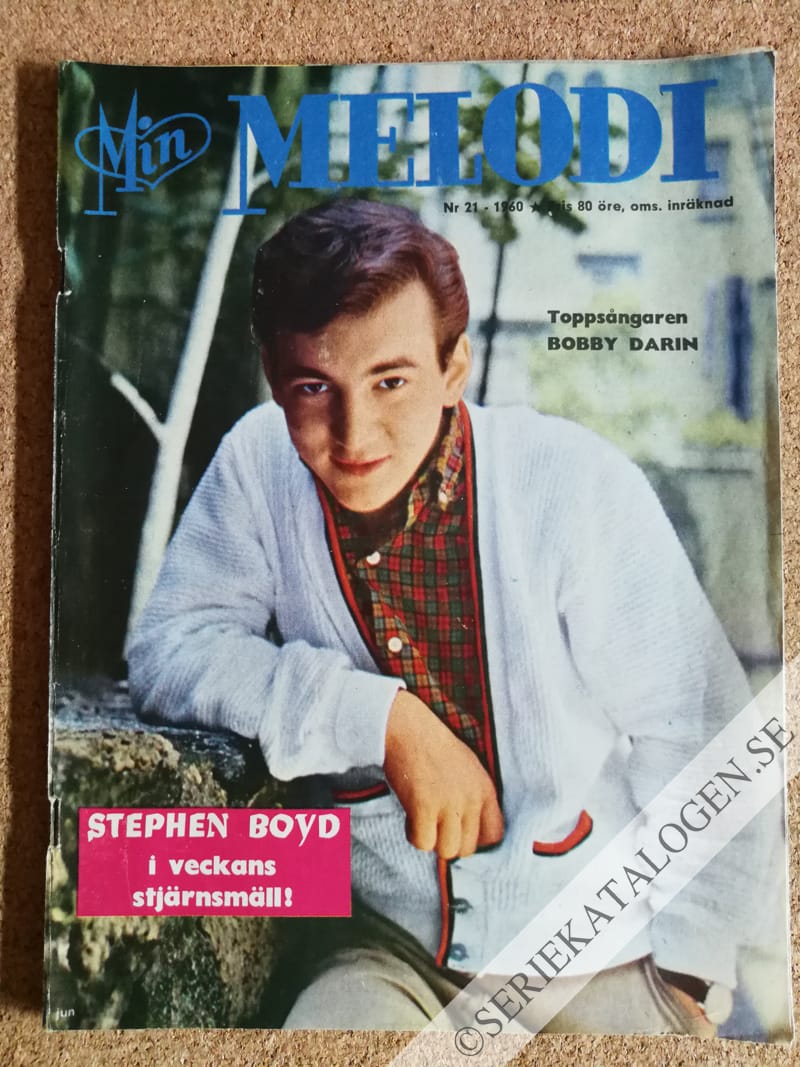 Framsida på Min melodi #21 (1960)