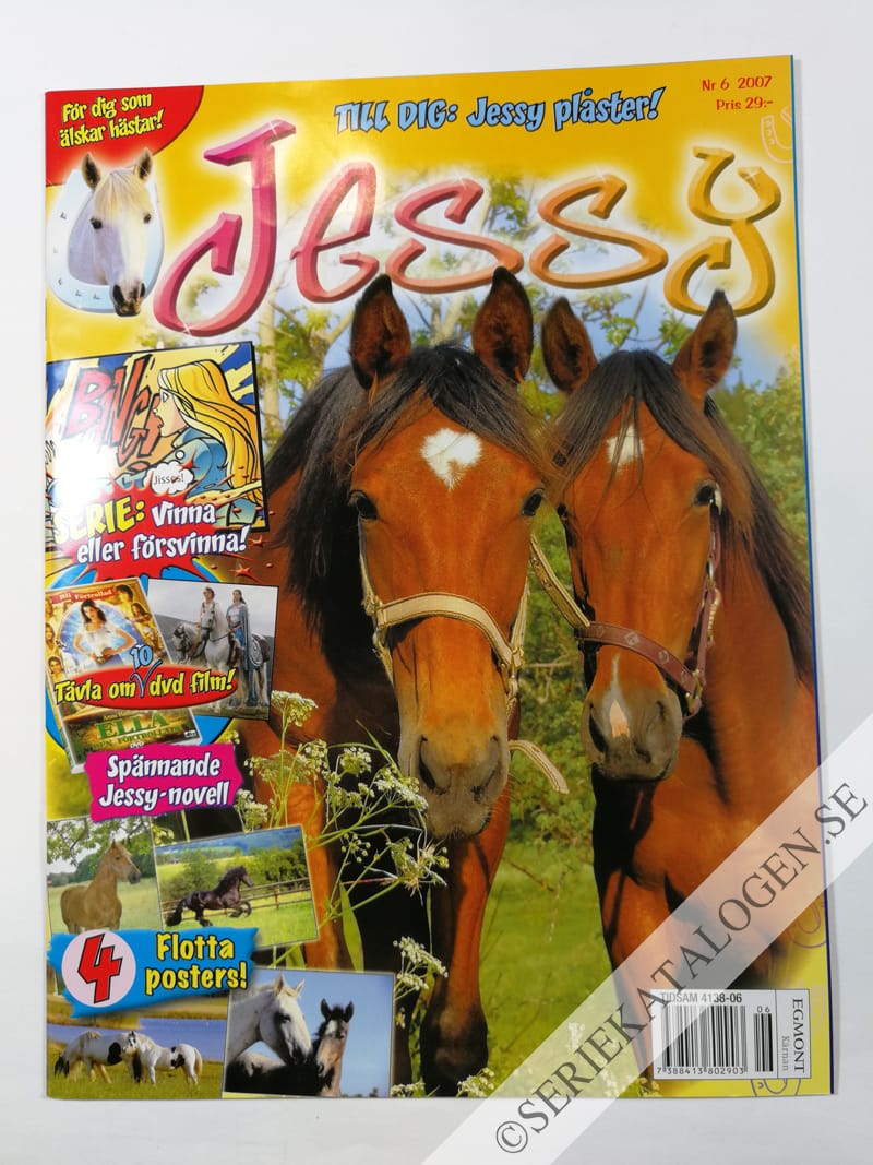 Framsida på Jessy #6 (2007)