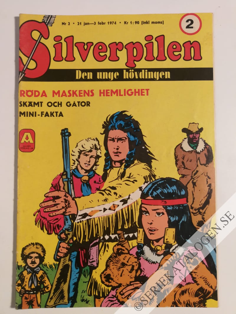 Framsida på Silverpilen #2 (1974)