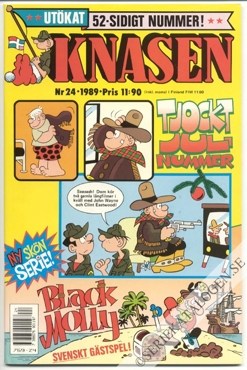 Framsida på Knasen #24 (1989)