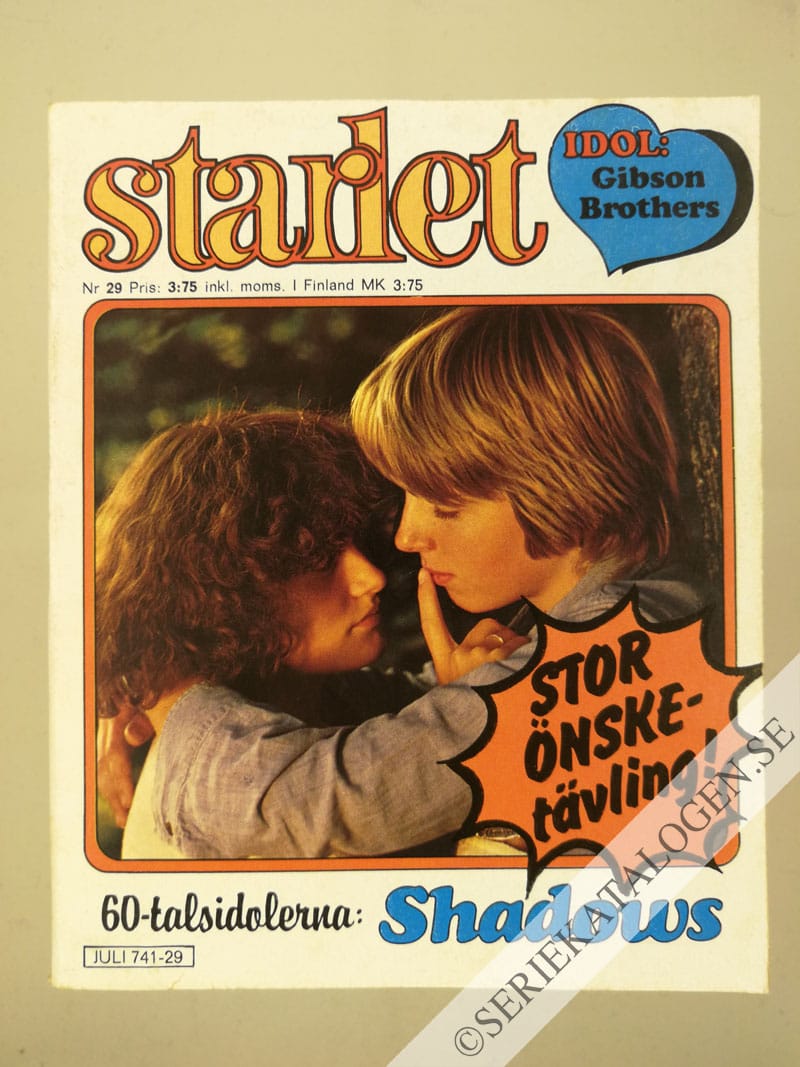 Framsida på Starlet #29 (1980)