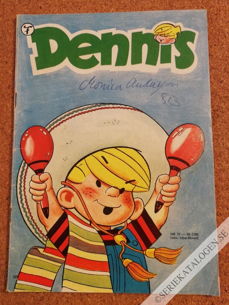 Framsida på Dennis #19 (1963)