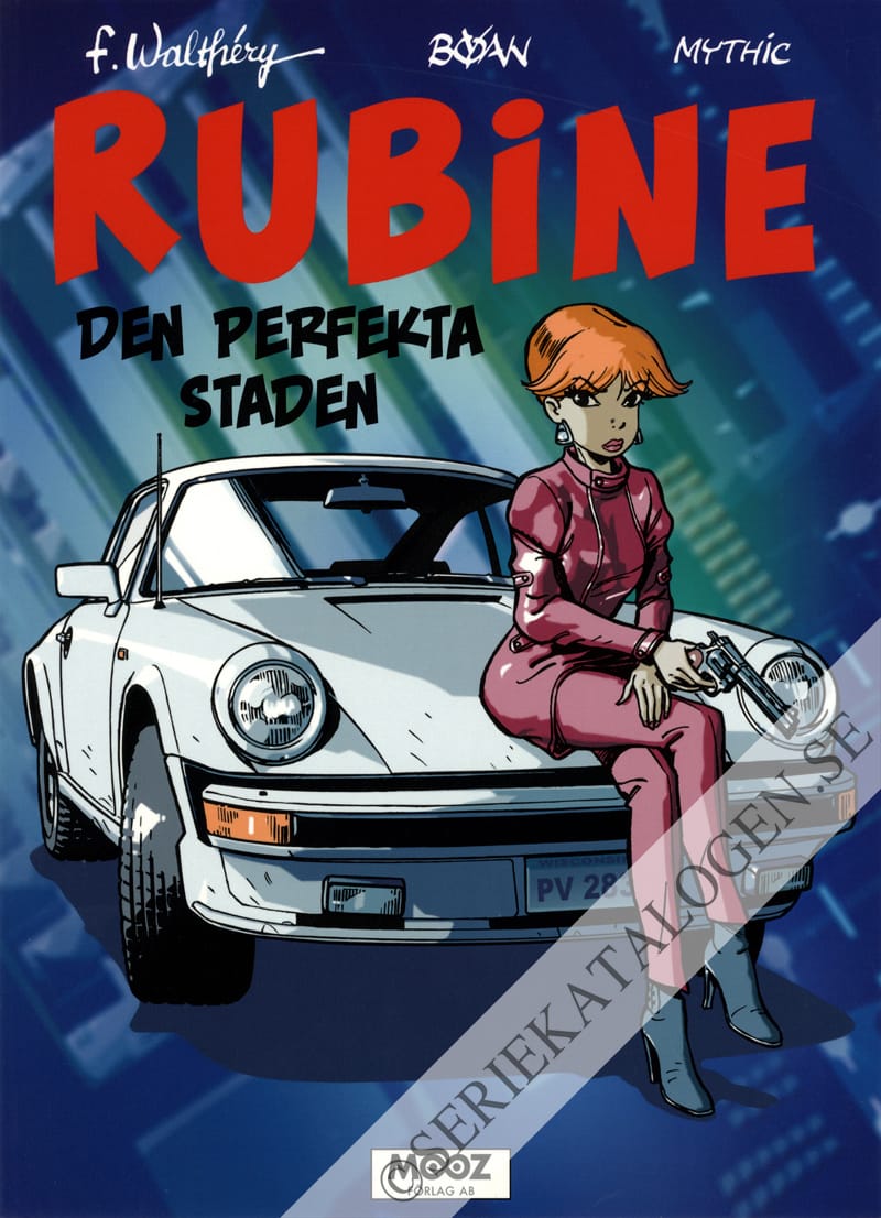 Framsida på Rubine Den perfekta staden (2016)