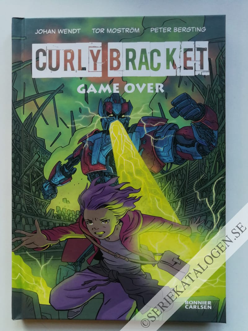 Framsida på Curly Bracket Game over (2019)