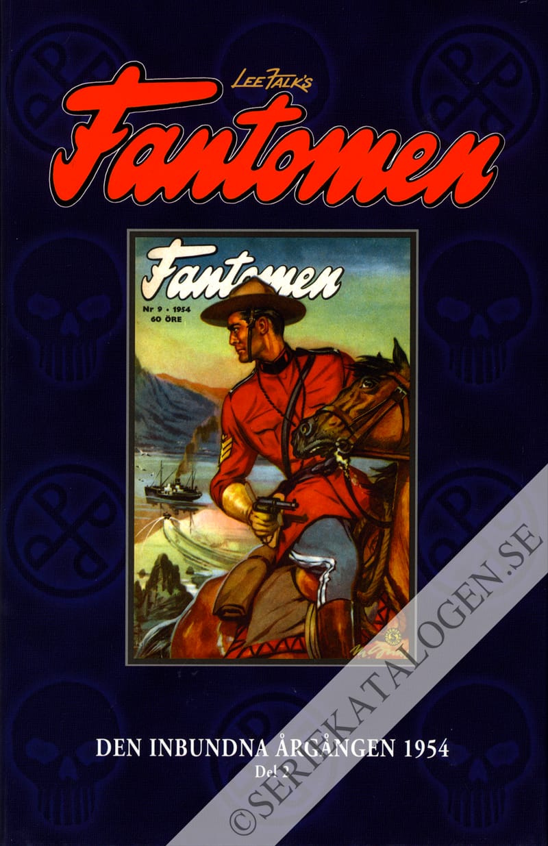 Framsida på Fantomen - den inbundna årgången 1954 del2 (2006)