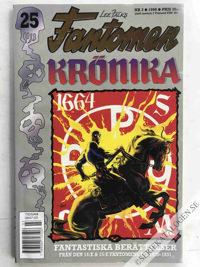 Framsida på Fantomen Krönika #3 (1998)