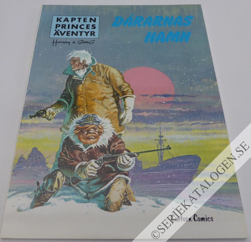 Framsida på Kapten Princes äventyr Dårarnas hamn (1978)