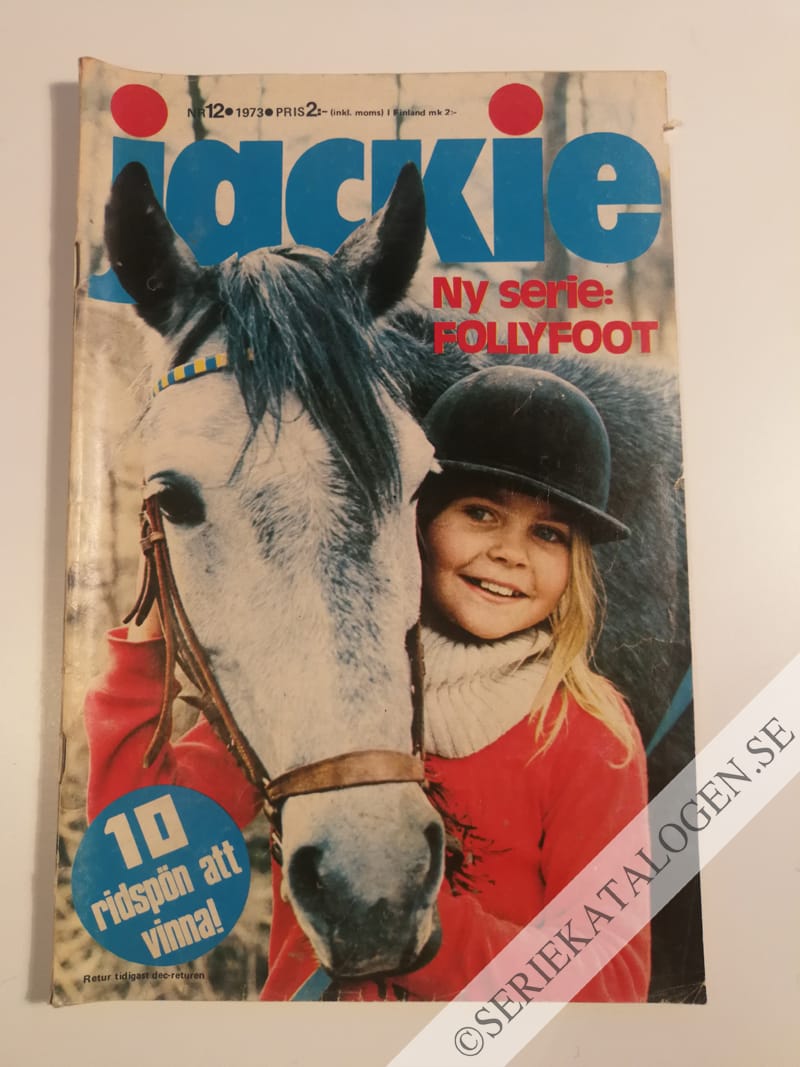 Framsida på Jackie #12 (1973)