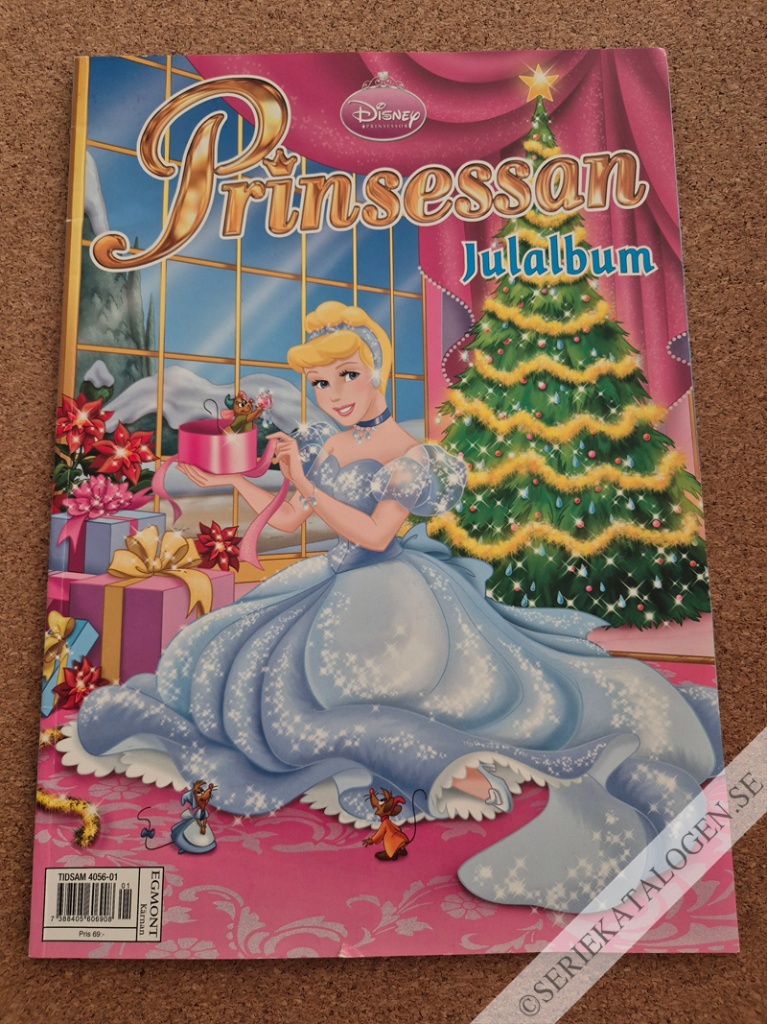 Framsida på Prinsessan julalbum (2010)