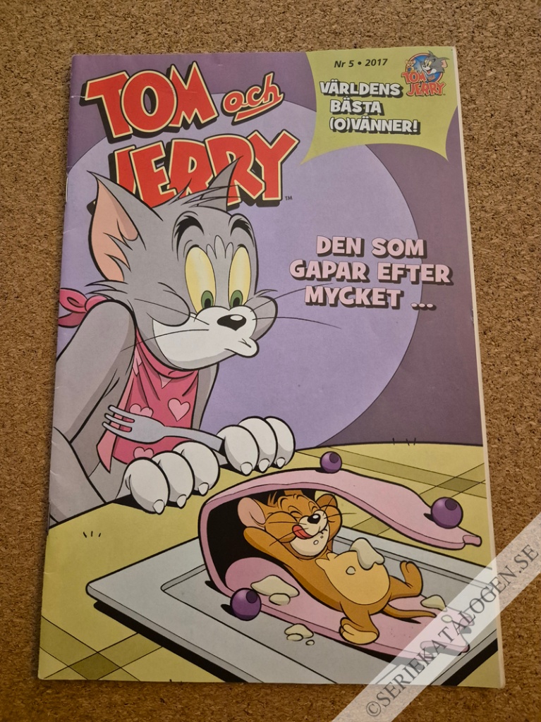 Framsida på Tom & Jerry #5 (2017)