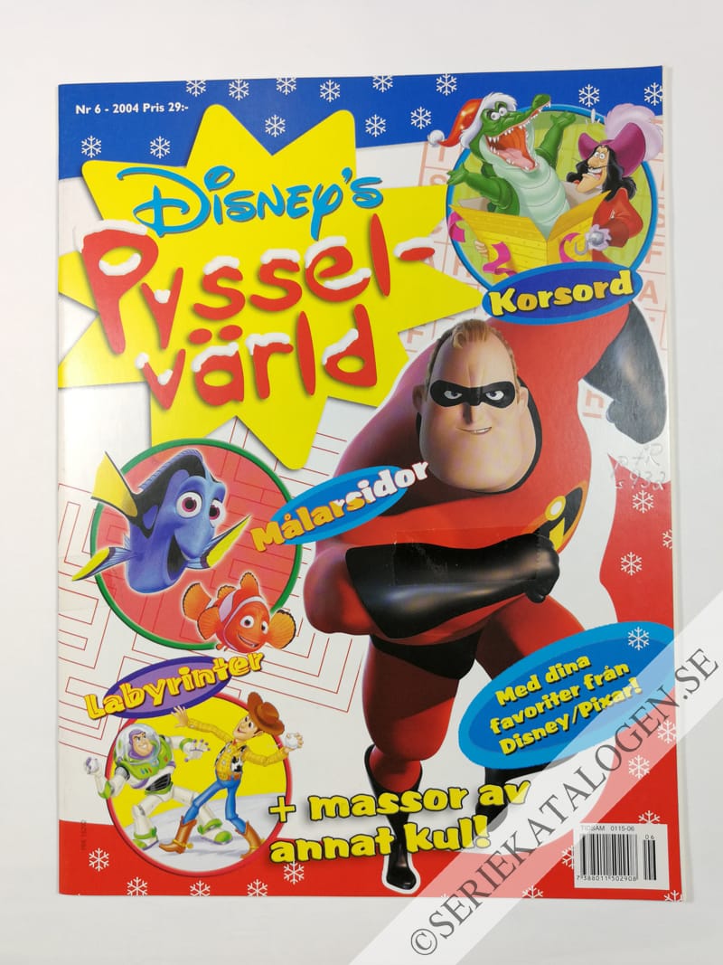 Framsida på Disney's pysselvärld #6 (2004)