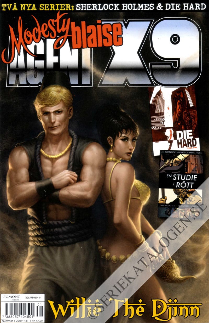 Framsida på Agent X9 #1 (2011)