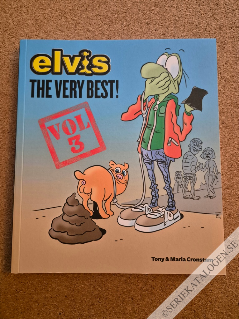 Framsida på Elvis - the very best! Vol3 (2018)