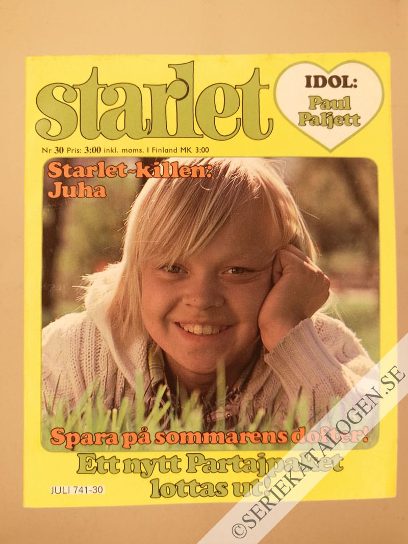 Framsida på Starlet #30 (1977)