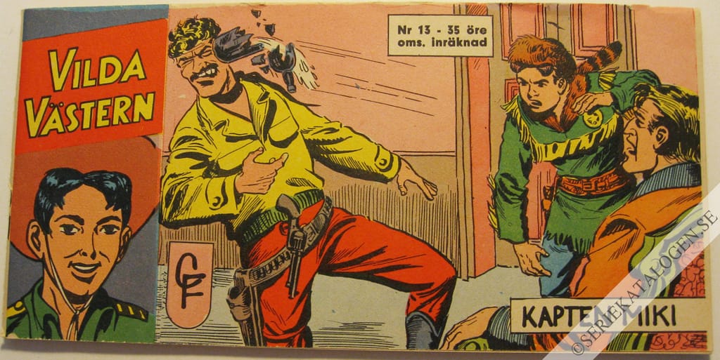 Framsida på Vilda Västern #13 (1963)