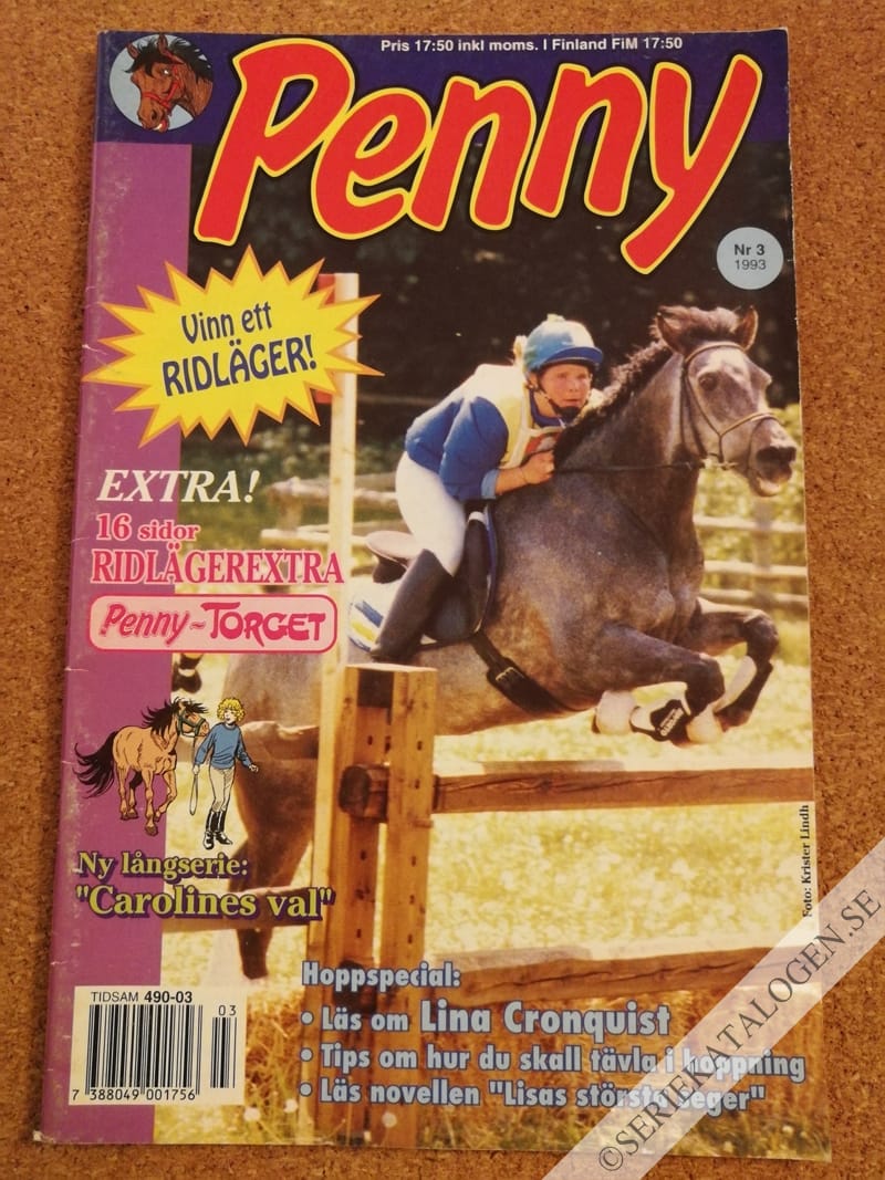 Framsida på Penny #3 (1993)