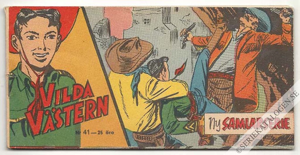 Framsida på Vilda Västern #41 (1957)