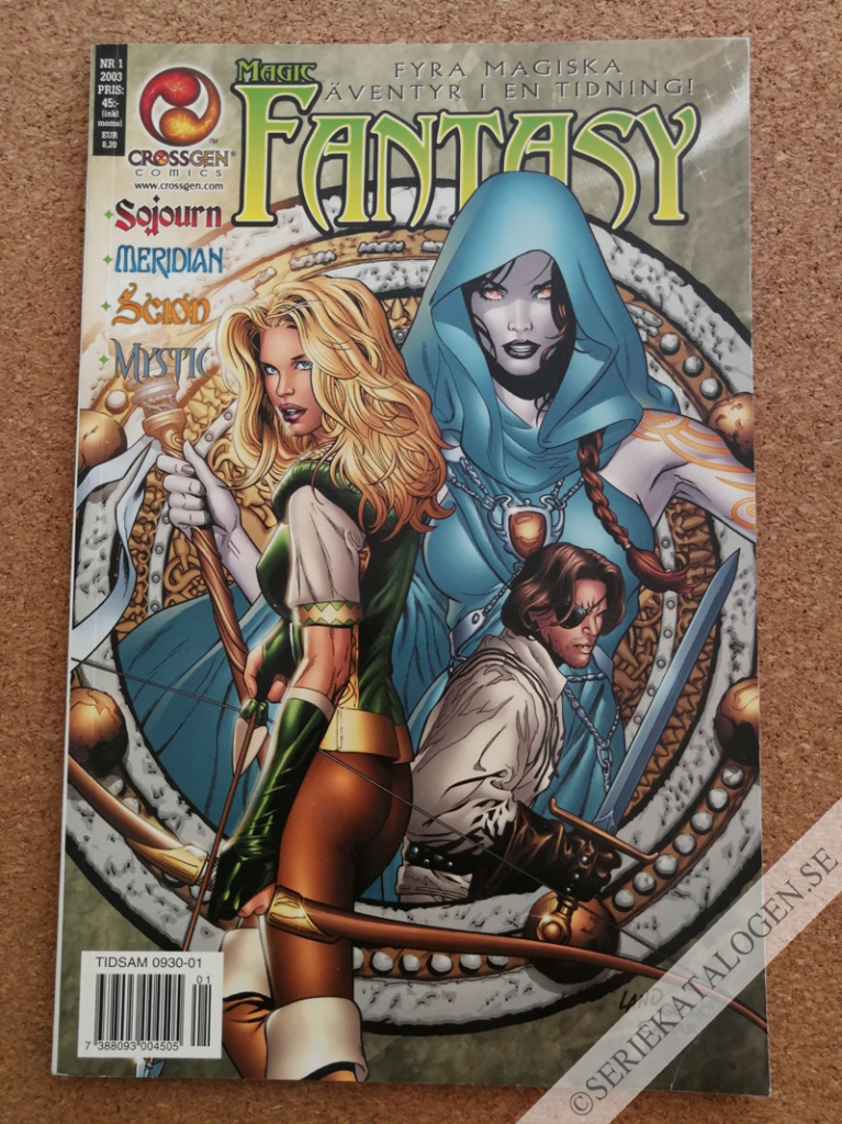 Framsida på Magic fantasy #1 (2003)