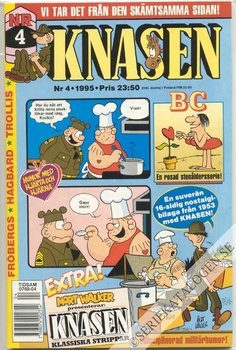 Framsida på Knasen #4 (1995)