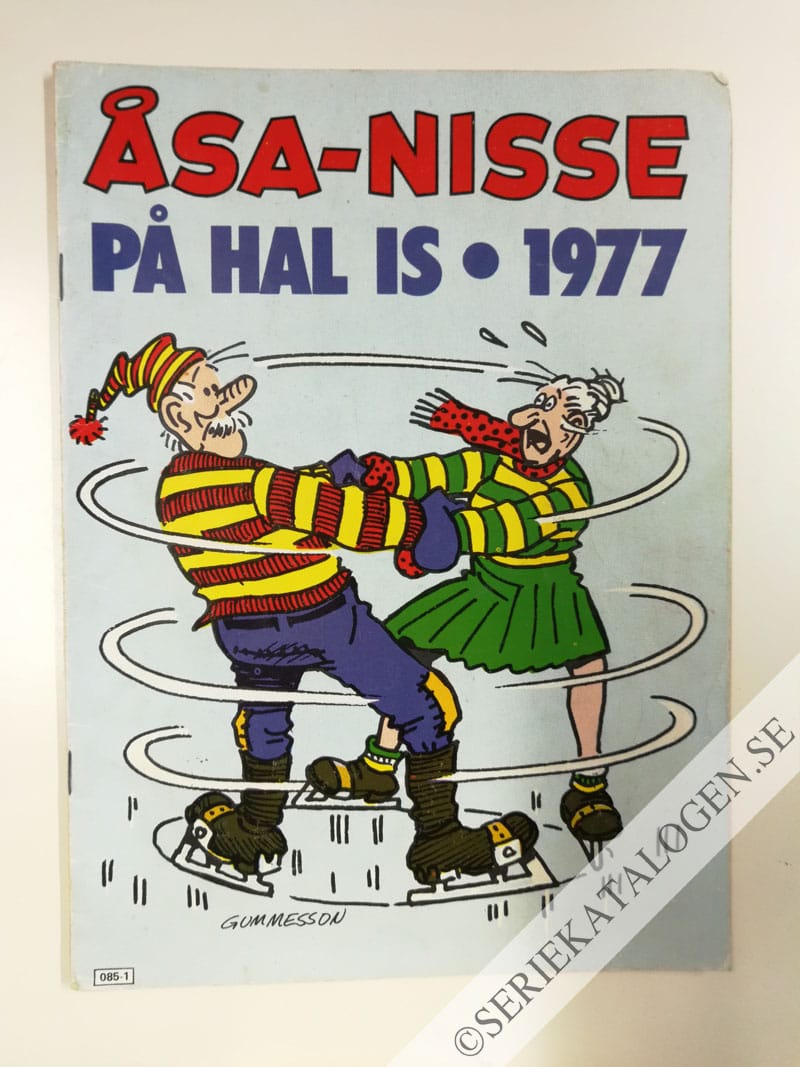 Framsida på Åsa-Nisse Åsa-Nisse på hal is (1976)