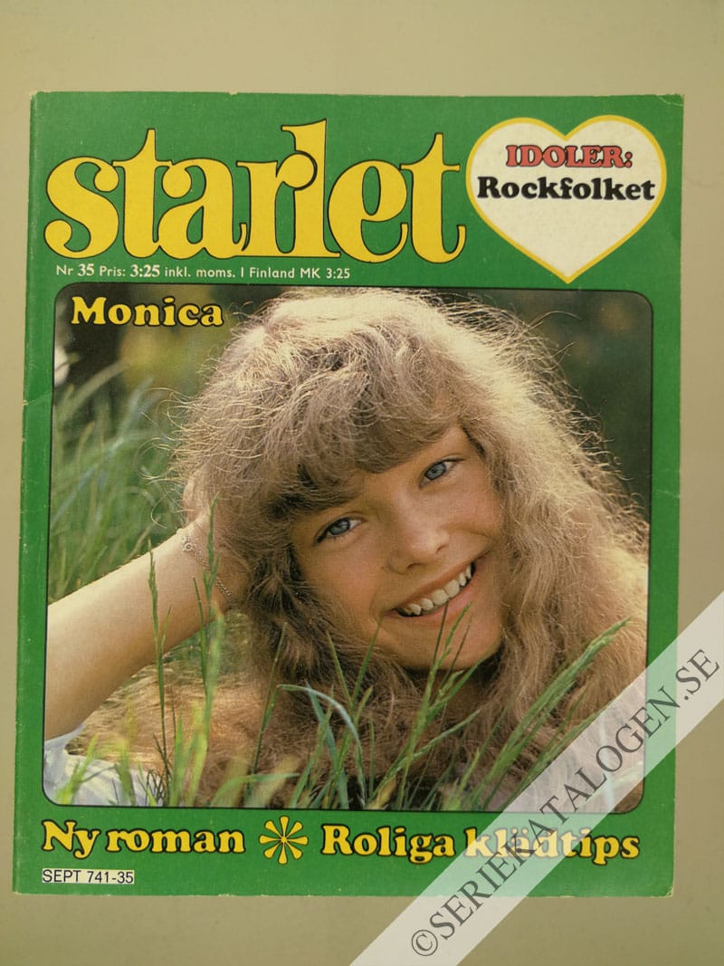 Framsida på Starlet #35 (1978)