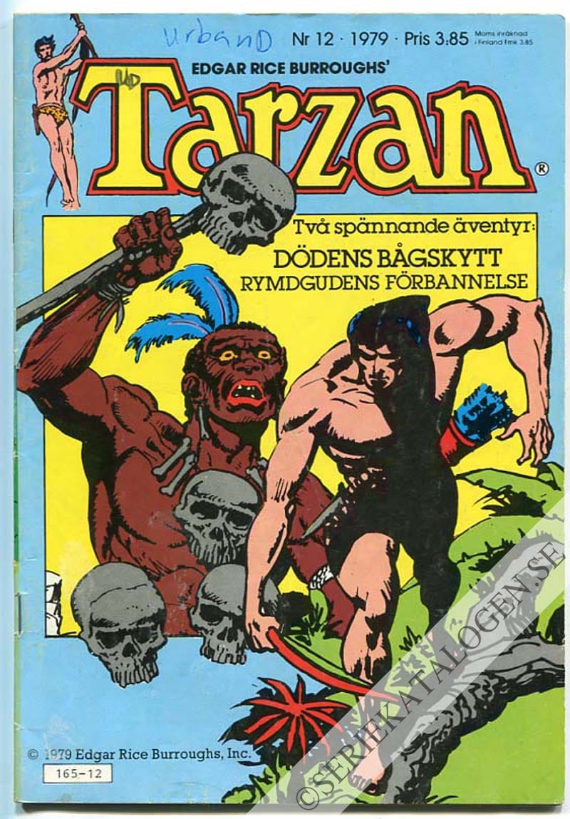 Framsida på Tarzan #12 (1979)