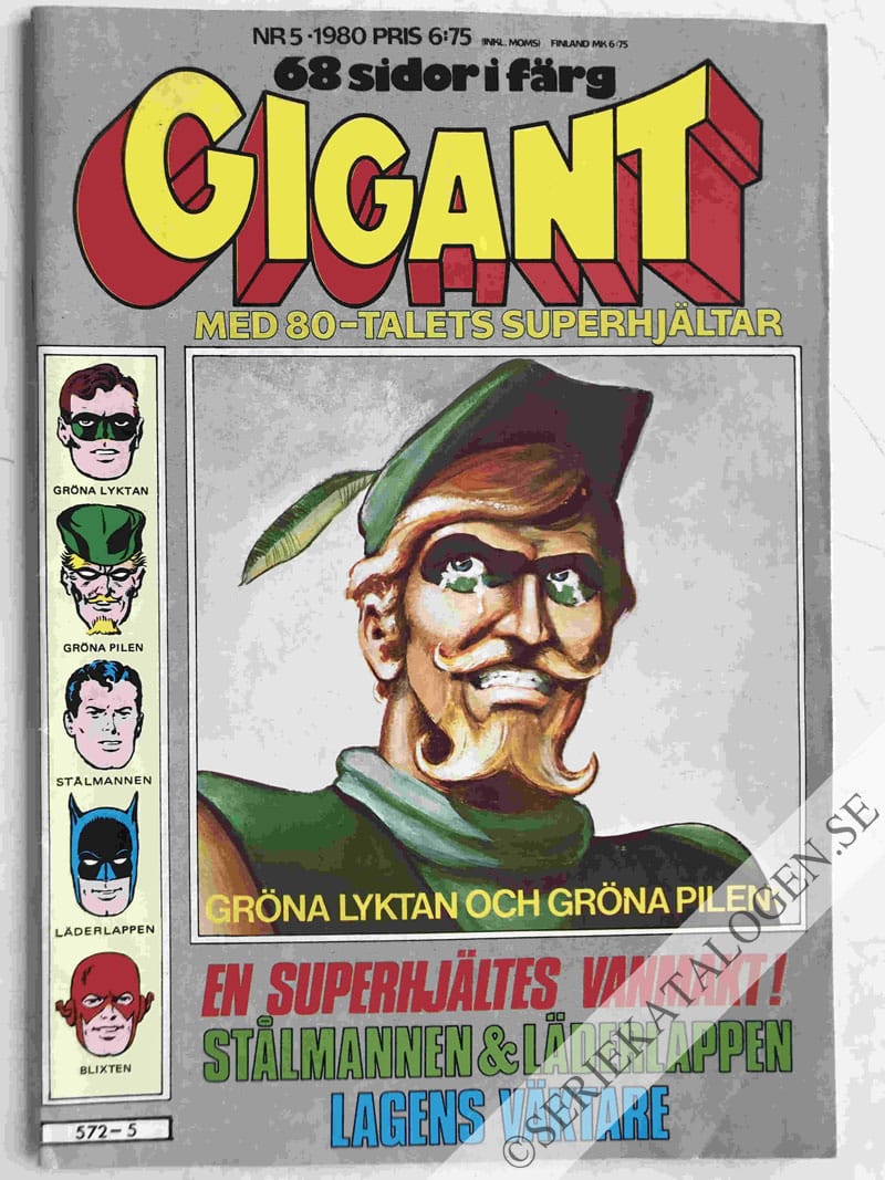 Framsida på Gigant #5 (1980)