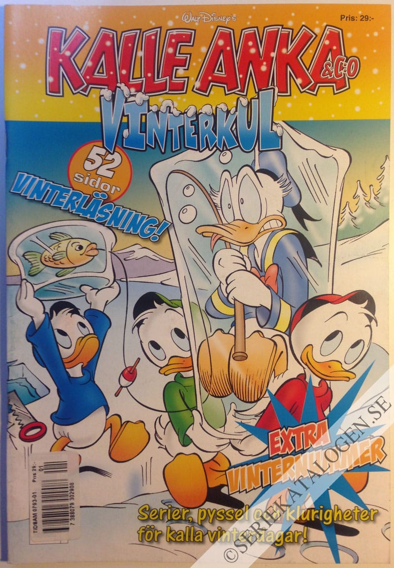 Framsida på Kalle Anka & C:o - vinterkul # (2008)