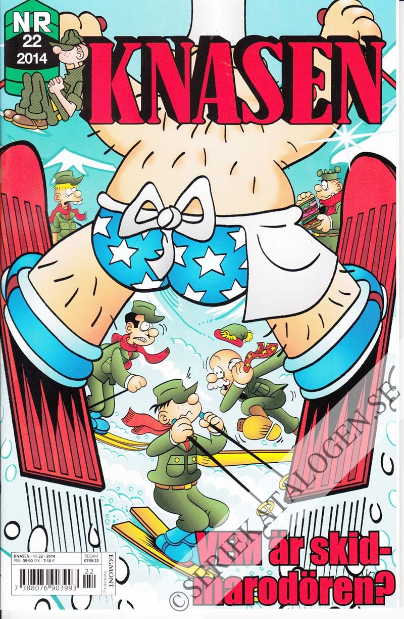 Framsida på Knasen #22 (2014)