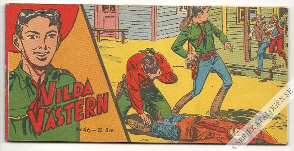 Framsida på Vilda Västern #46 (1957)