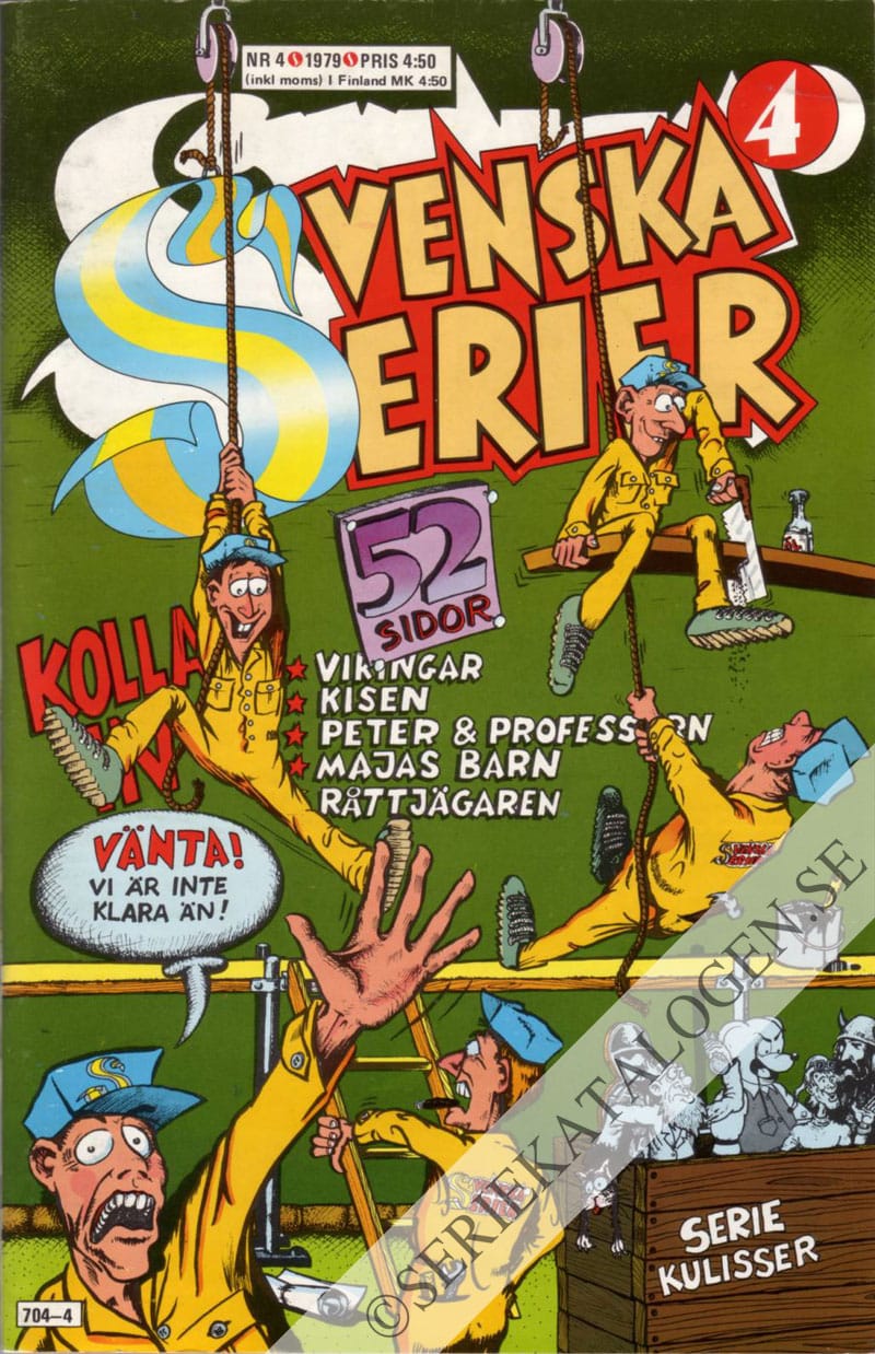 Framsida på Svenska serier #4 (1979)