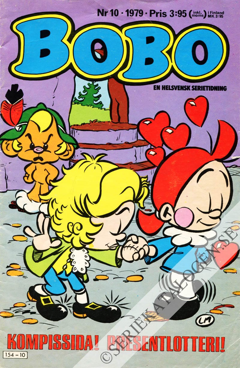 Framsida på Bobo #10 (1979)