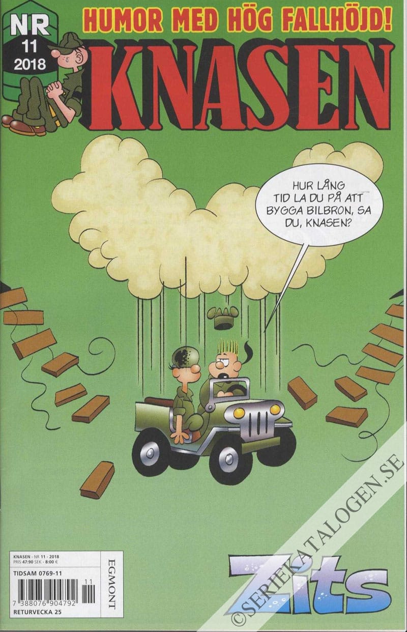 Framsida på Knasen #11 (2018)